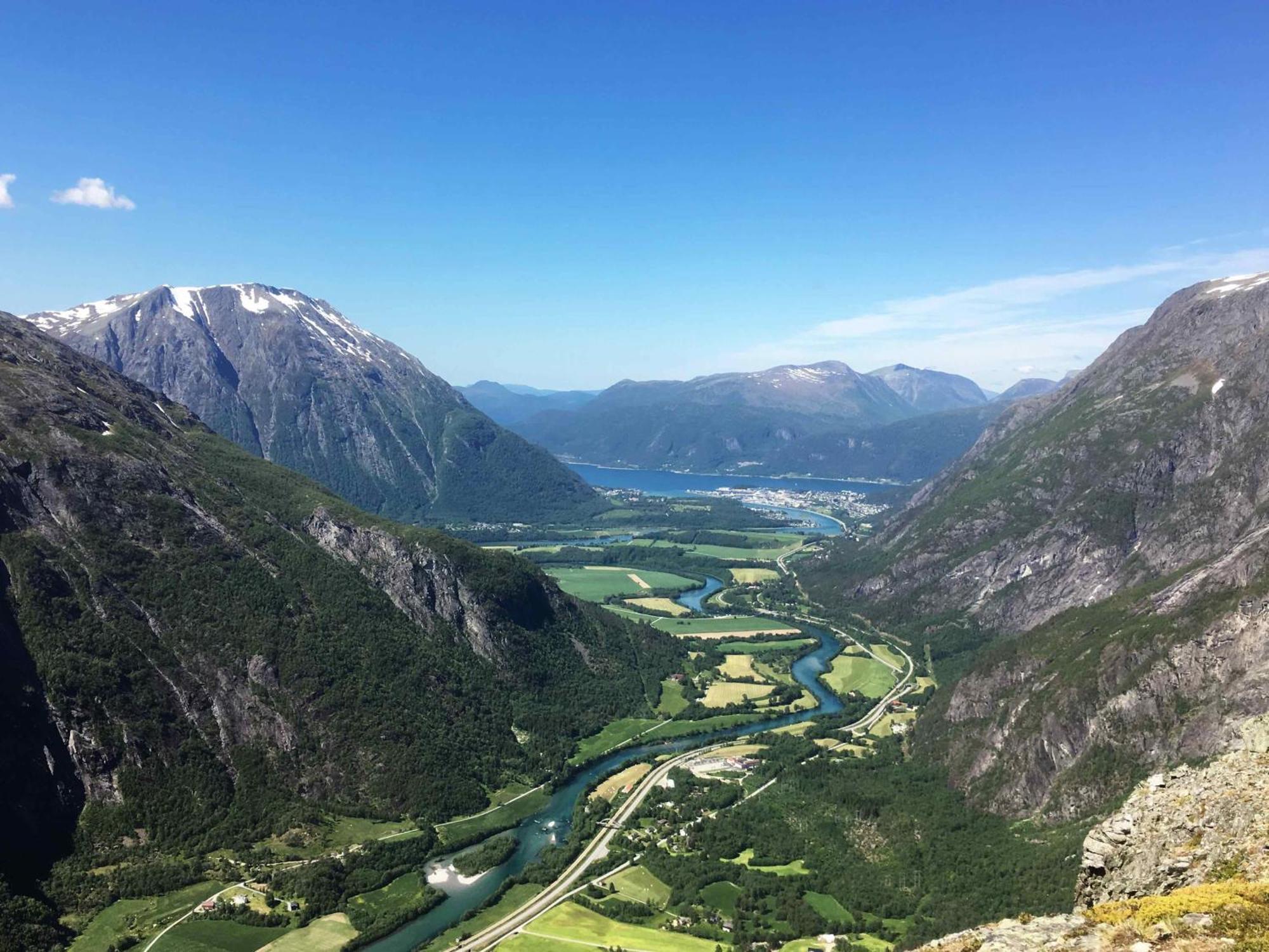 Isfjorden Heinali Hyttaヴィラ エクステリア 写真
